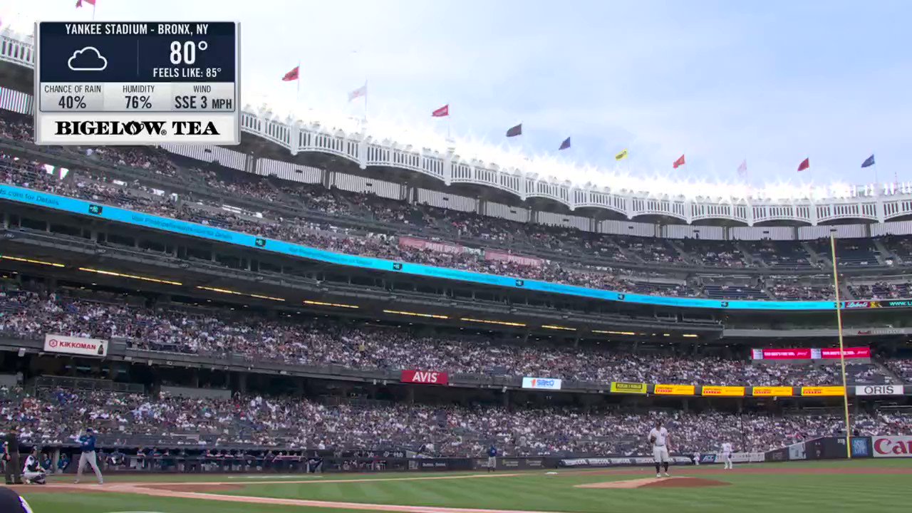 Cubs at Yankees / Twitter