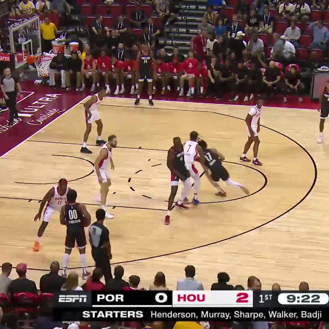 NBA on Twitter "Scoot Henderson steps back for his first bucket! Watch