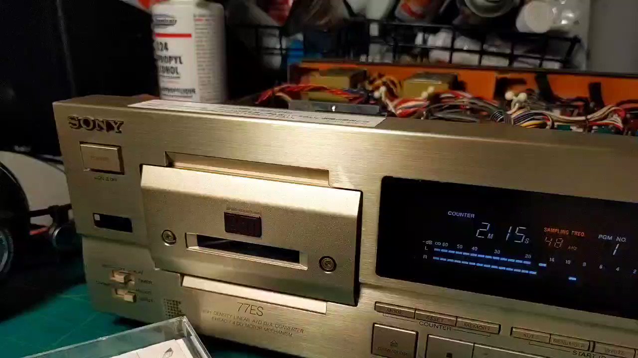 CassetteDecksDepot on Twitter "SONY DAT, DTC77ES need cleaning and