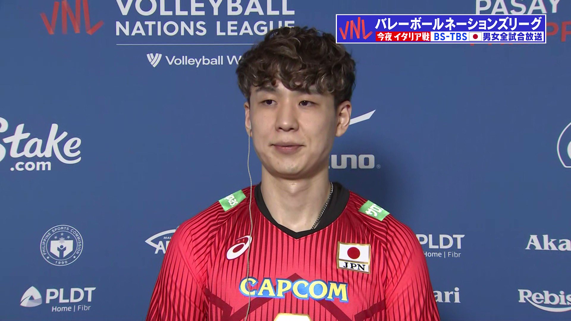 TBS バレブー on Twitter "/／ ネーションズリーグ2023 龍神NIPPON vsイタリア 今夜7時30分からBS