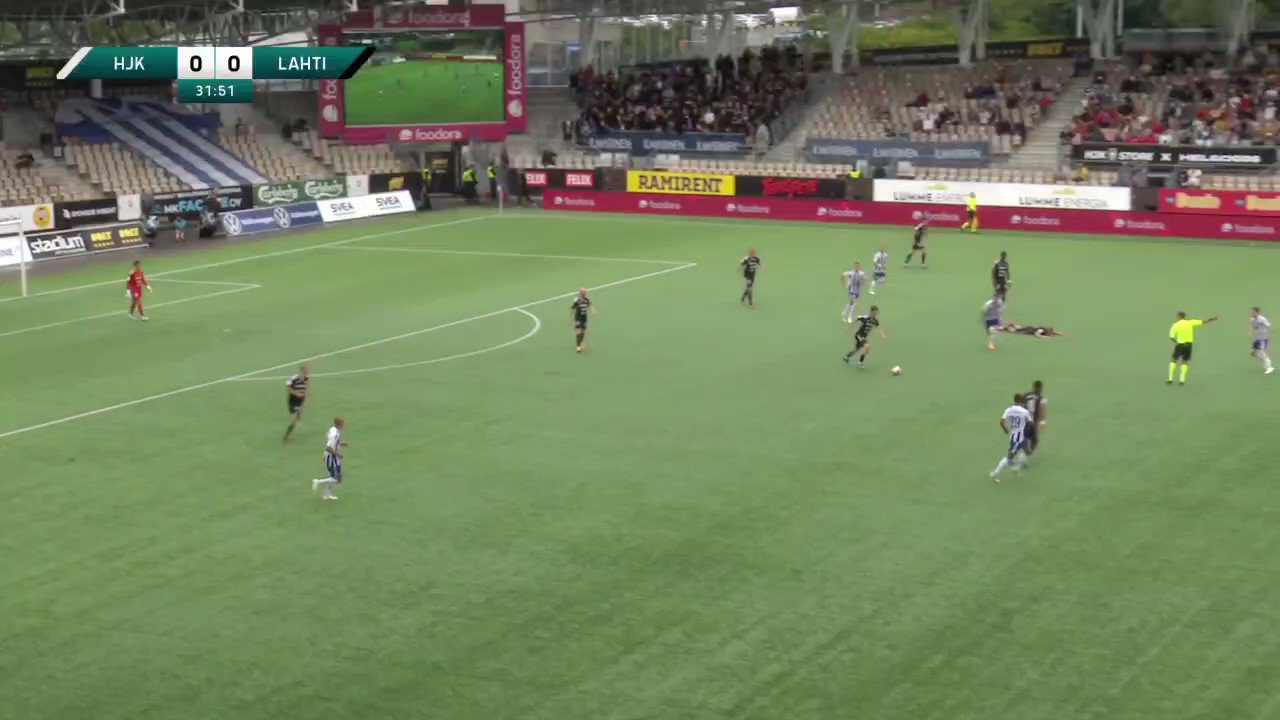 MAALI ⚽️

ALTIN ZEQIRI 🔥
FC Lahti johtaa Töölössä 0–1!

#veikkausliiga #HJKLAH”