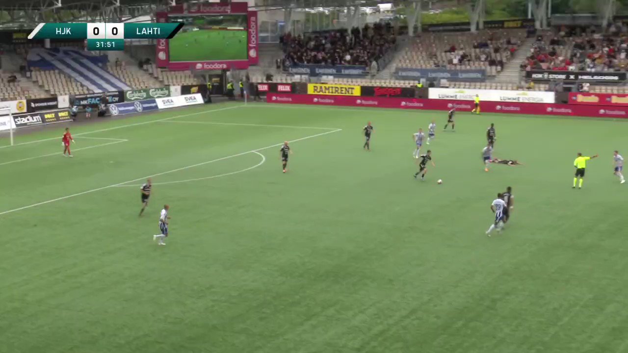 MAALI ⚽️

ALTIN ZEQIRI 🔥
FC Lahti johtaa Töölössä 0–1!

#veikkausliiga #HJKLAH”