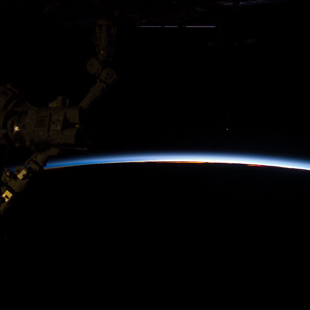 Wonder Of Science On Twitter This Is What Sunrise Looks Like From The wonder-of-science-on-twitter-this-is-what-sunrise-looks-like-from-the