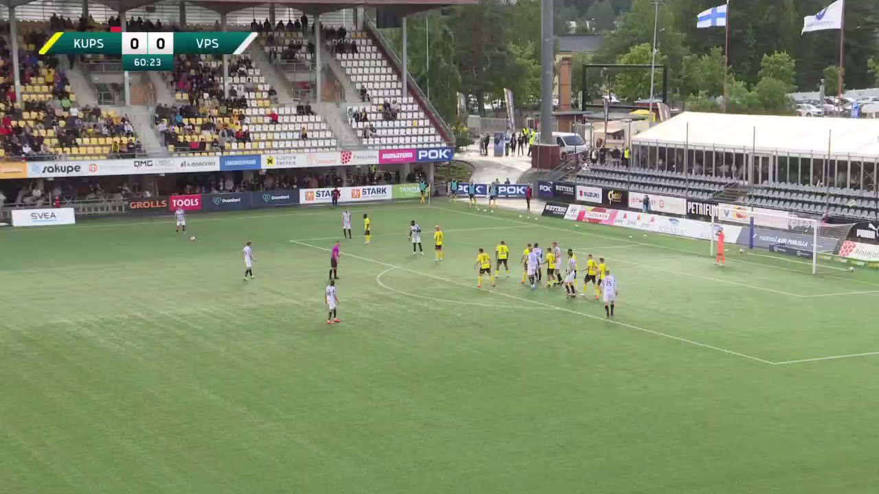 MAALI ⚽️

Sávio Roberto osuu erikoistilanteesta ja VPS siirtyy Kuopiossa vierasjohtoon!!

Vepsu on pelannut ottelun avausminuutilta asti miesylivoimalla.

#veikkausliiga #KUPSVPS”