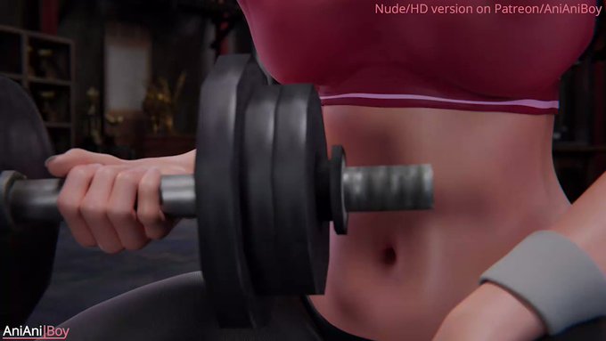 Helen Parr training ❤️ https://t.co/R9zFDNoQDM