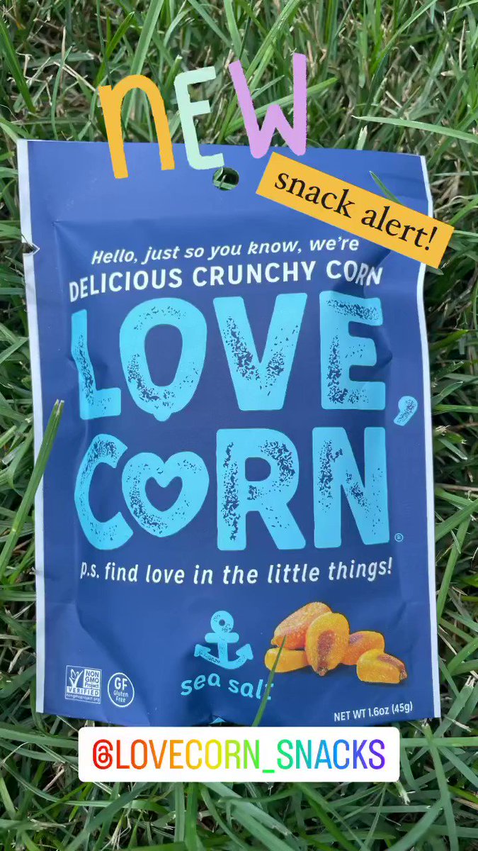 LOVE, CORN Sea Salt Crunchy Corn, 1.6 oz