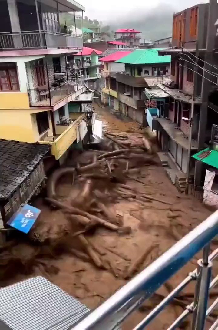 Ashok Swain on Twitter "Flood and landslides creating havoc in