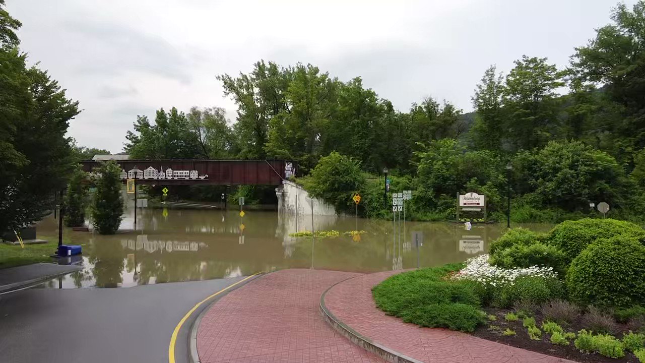 VTAgencyofAg on Twitter "DRONE Flood waters remain high/very