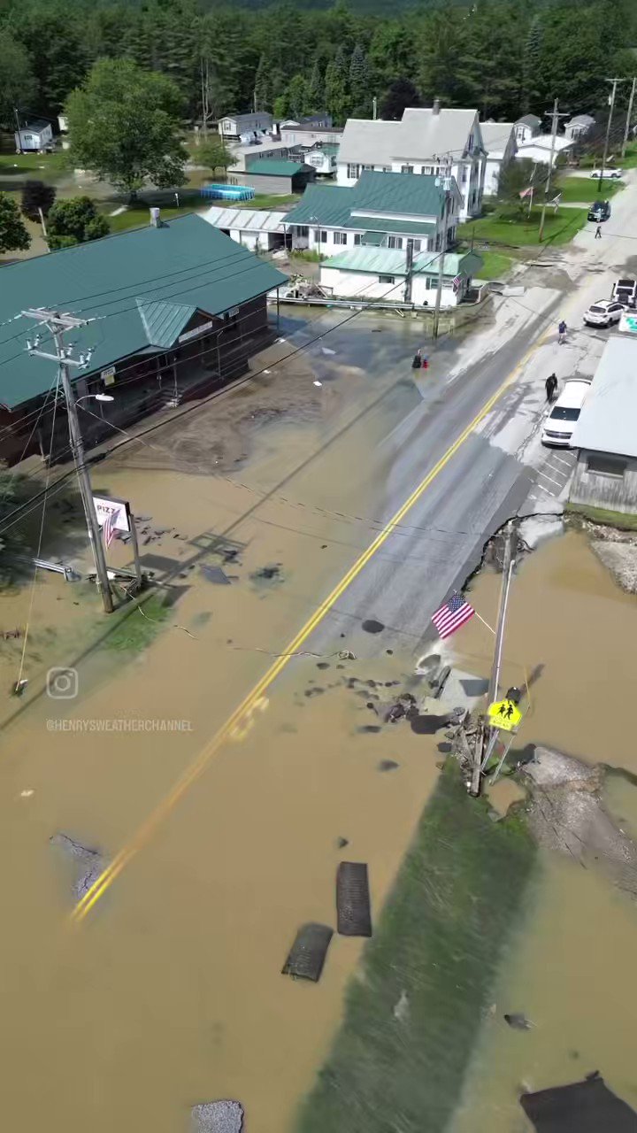 🌞 Henry Swenson 🌱 on Twitter "Absolute devastation here in Ludlow VT. weatherchannel