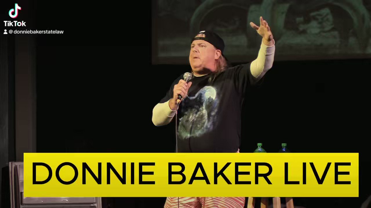 Donnie Baker on Twitter see me this weekend at the Funny Bone in