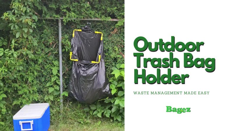 trash can garbage bag holder - Bagez  Clean Bins Without Any Mess Or Hassel