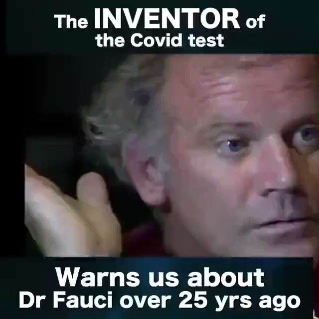 RT @Vision4theBlind: The inventor of the PCR test, Kary Mullis, warning us about Fauci https://t.co/4XwUbx8O8A