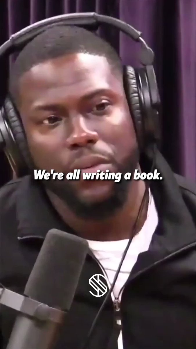 Kevin Hart: ''We are all writing a book'' https://t.co/8N6JEDLdhw