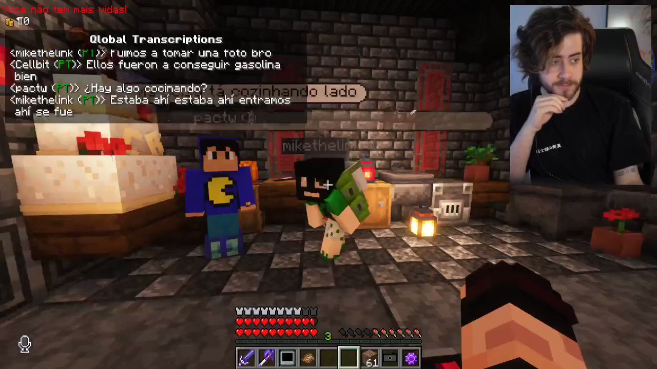ENTRAMOS DENTRO DO MINECRAFT NA VIDA REAL!!