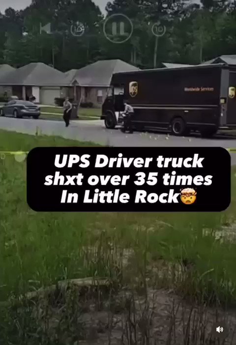 RT @mylifeinthechi: UPS driver shot in Little Rock Arkansas https://t.co/NXA2qsQXcn
