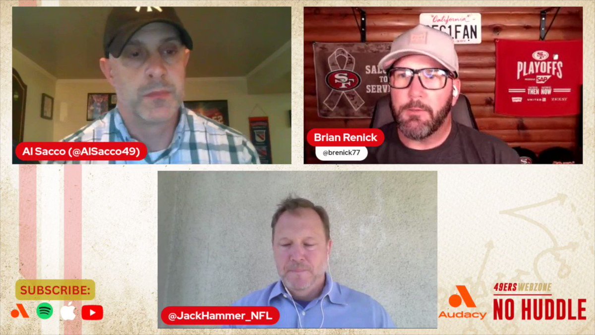 Jack Hammer of the Press Democrat joins the show to discuss what the #49ers offense might look like in 2023.

@AudacySports | @JackHammer_NFL |@AlSacco49 | @brenick77 | #FTTB

LISTEN to the whole show and SUBSCRIBE: https://t.co/P4XtOqhjAu https://t.co/x9wFLmYgwN