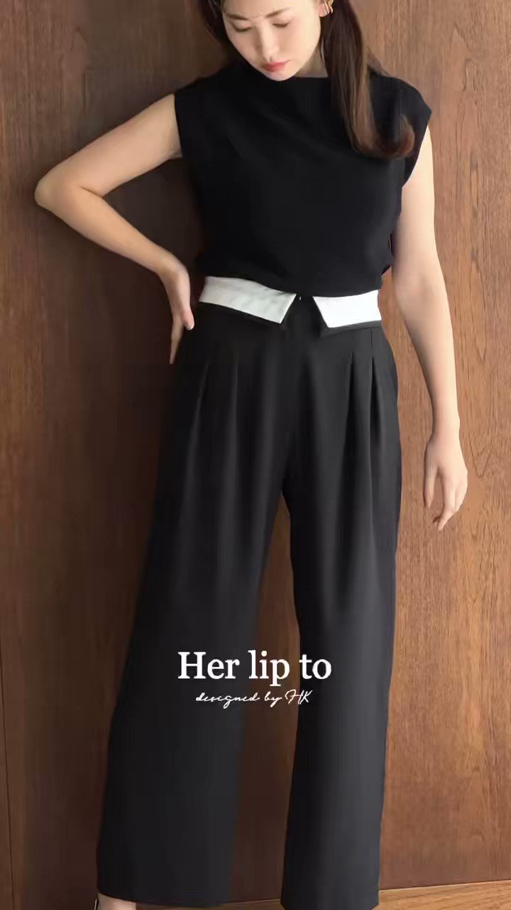 herlipto Montaigne Straight-Leg Pants S-