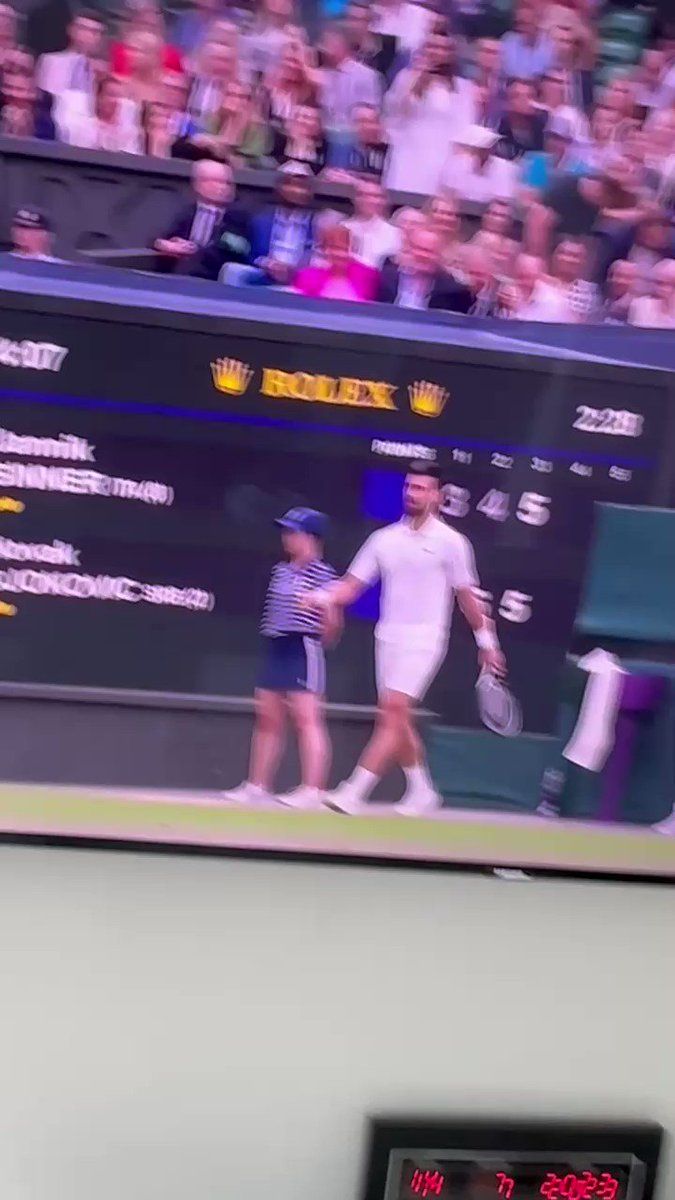 RT @TennisPuneet: Lol Djokovic mocking his haters’ tears! https://t.co/of6O7txDje