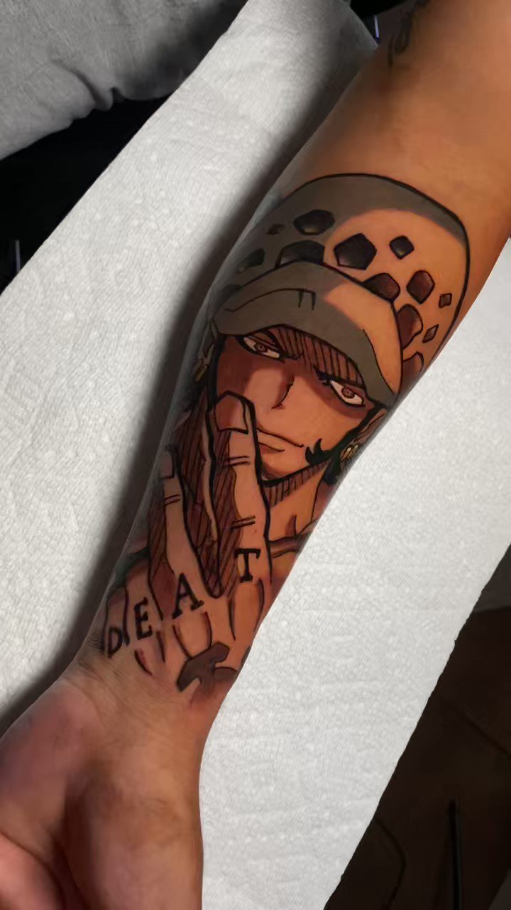 One Piece Law Tattoo