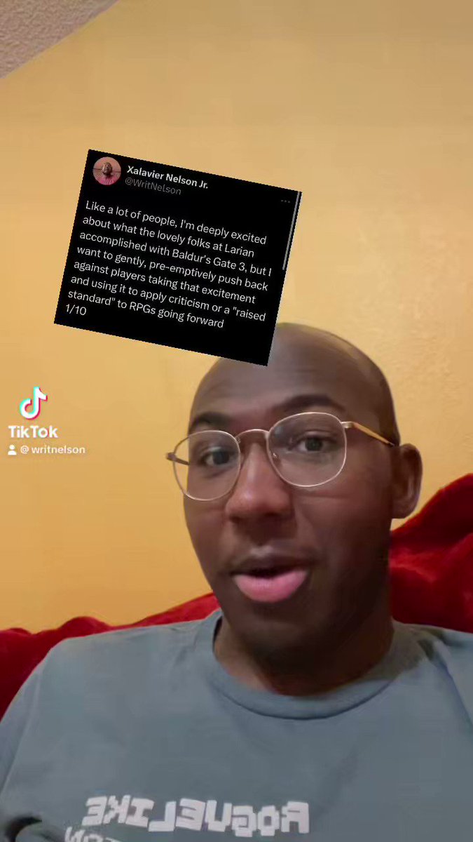 Xalavier Nelson Jr.: we just want to see good people make games