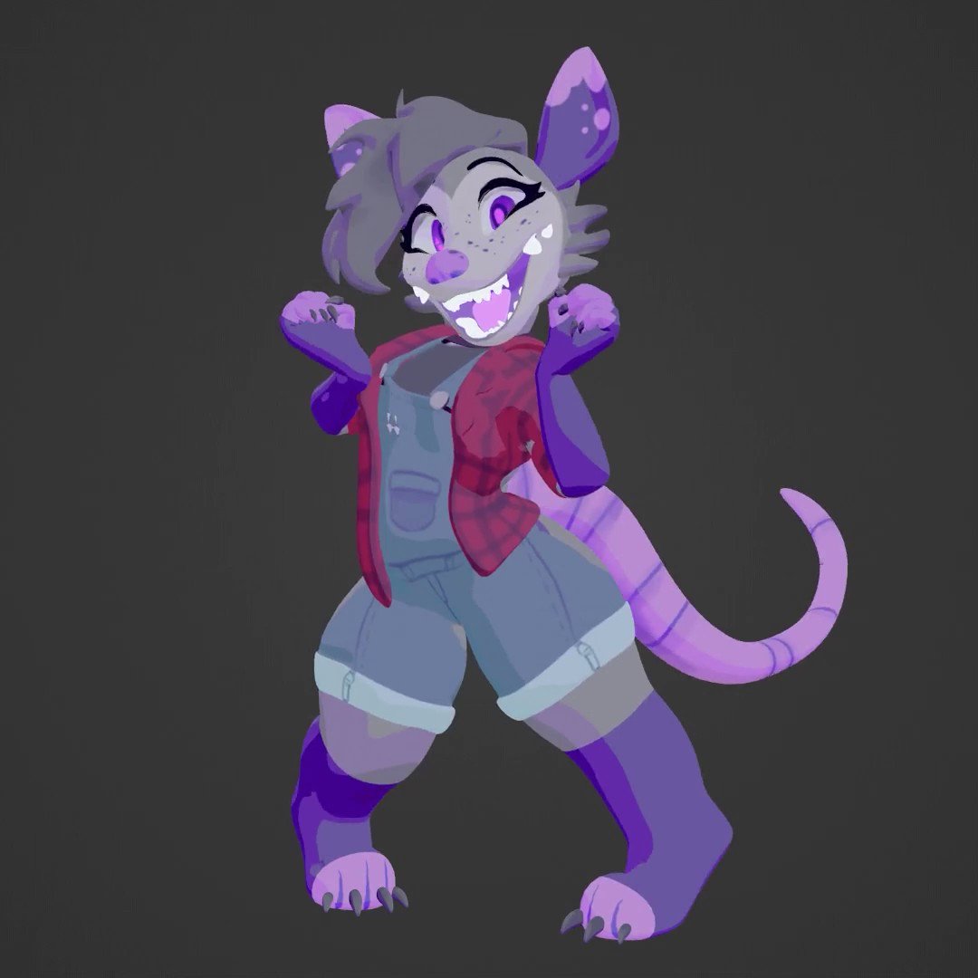 Zach P On Twitter What s She So Happy About animation 3D blender zach-p-on-twitter-what-s-she-so-happy-about-animation-3d-blender