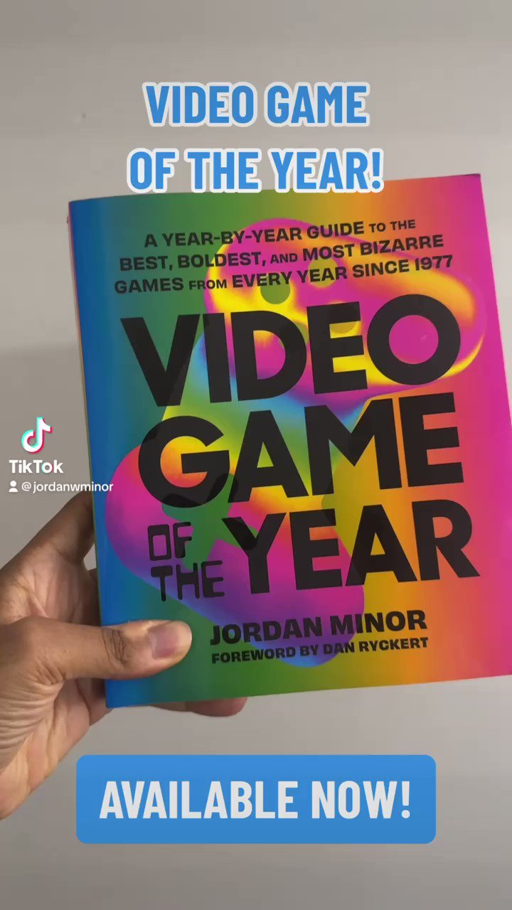 Jordan Minor 📕🎮 on X: VIDEO GAME OF THE YEAR is OUT NOW from  @ABRAMSbooks! Experts and newcomers alike can enjoy this epic look at more  than 40 years of gaming history.