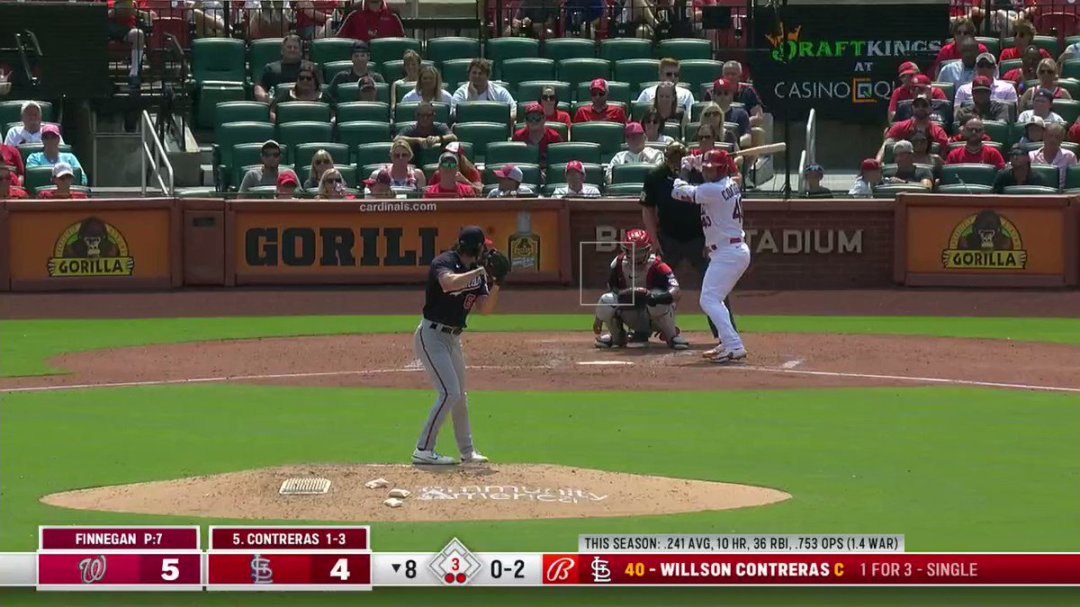 RT @MLBHRVideos: Willson Contreras - St. Louis Cardinals (11) 
https://t.co/YX5YRAlSP7