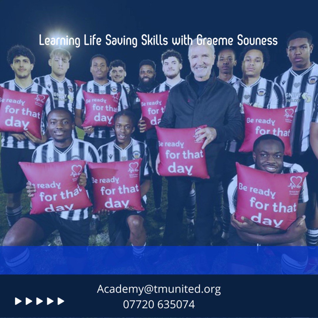 A recap on the opportunities our scholars have experienced…learning how to resuscitate with Graeme Souness, visiting the Mayor of London Sadiq Khan; and participating in important youth discussions. Email academy@tmunited.org.
T&M Academy
#tmunitedorg #btec #scholarship https://t.co/l5upD4DQaS