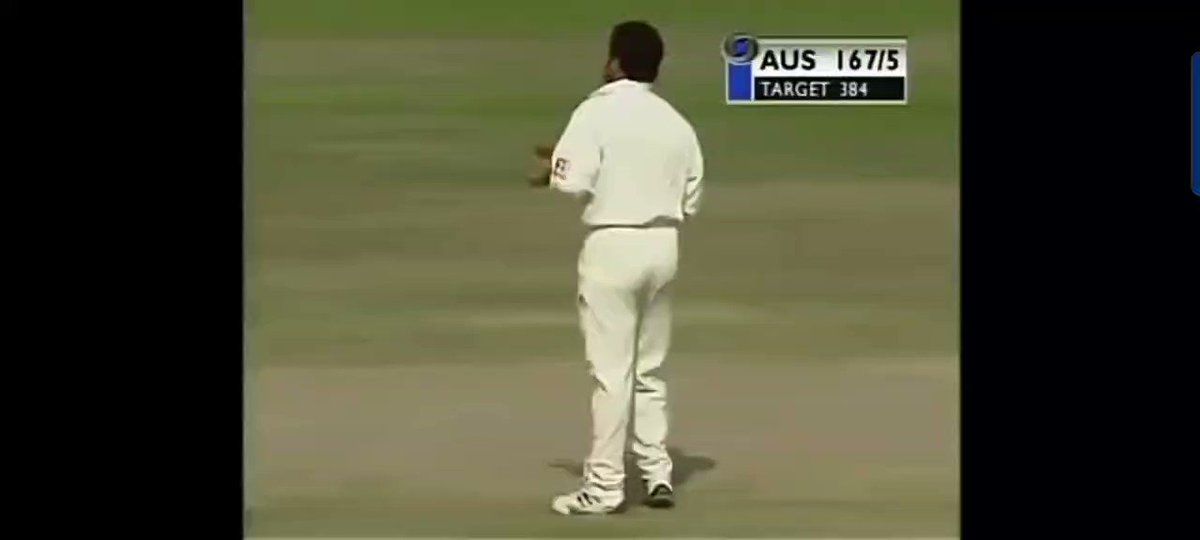 The whole of the India vs Australia 2001 test series is known for a miraculous turnaround by India to win a test match after a follow on situation and among other notable star performances in the game one underrated performance was from @sachin_rt.... https://t.co/n9KOooE7Cq