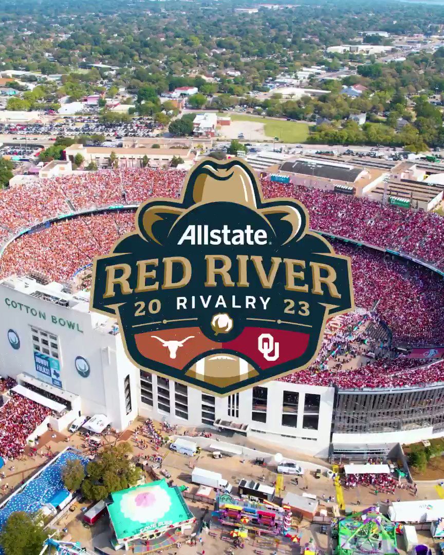 Oklahoma Football on Twitter "The return of the 𝑹𝒆𝒅 𝑹𝒊𝒗𝒆𝒓 𝑹𝒊𝒗𝒂𝒍𝒓𝒚 OU