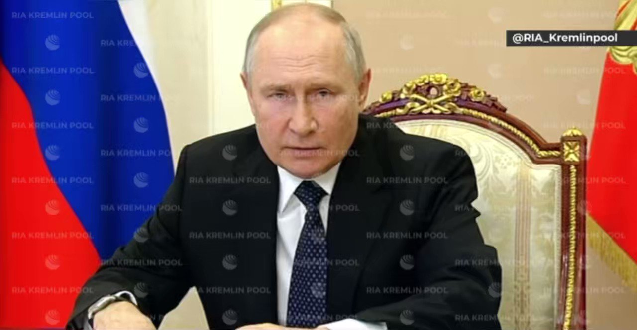 Кремлевский пул РИА on Twitter: "Путин уверен, что силовики разберутся ...