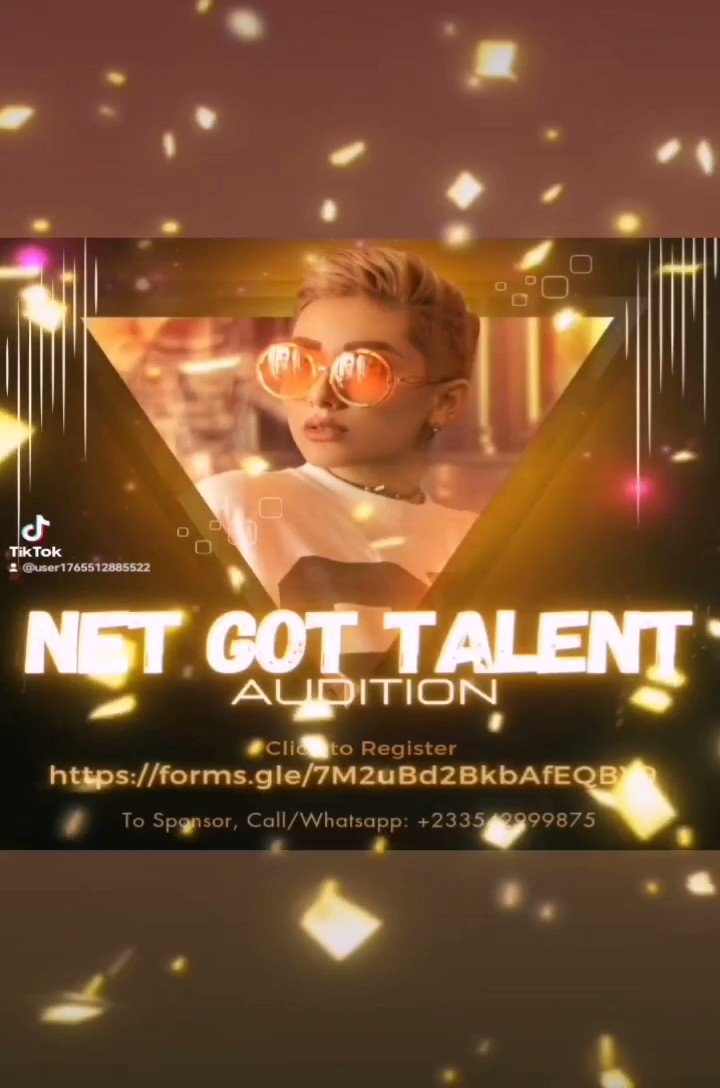 NET GOT TALENT AUDITION
Click to register https://t.co/OOSERIHx7H
To sponsor, call 0542999875 https://t.co/ncxdtxvhCz