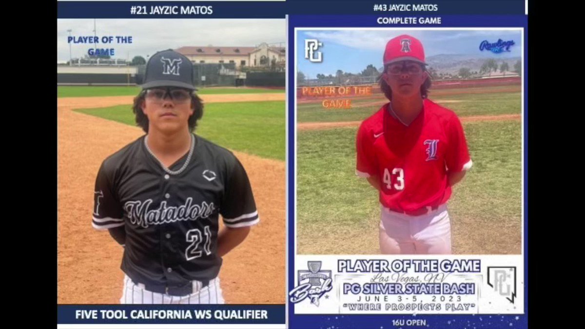 Headed to the PG All-American Games (TX) & PG West Coast Top Prospect Games (CA) Had a great summer playing in the WWBA (GA) JO's (AZ) FiveToolWS (CA) SWWBC (AZ) @bengreenspan22 @coachbriangreen @unlvbaseball @EdServais @CoachWazUO @NickGarritano @VanHornHogs @CoachMikeBianco https://t.co/OdlXpbfADv