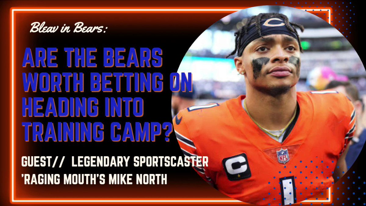 What % of your paycheck would you put down on any Bears futures this season? 

Legendary Chicago Sportscaster @North2North weighs in on the new episode of BLEAV IN BEARS!

@BleavSports @BleavNetwork @sportstalkchi #gamblingtwitter  #dabears #NFL https://t.co/ic2toJMaA7