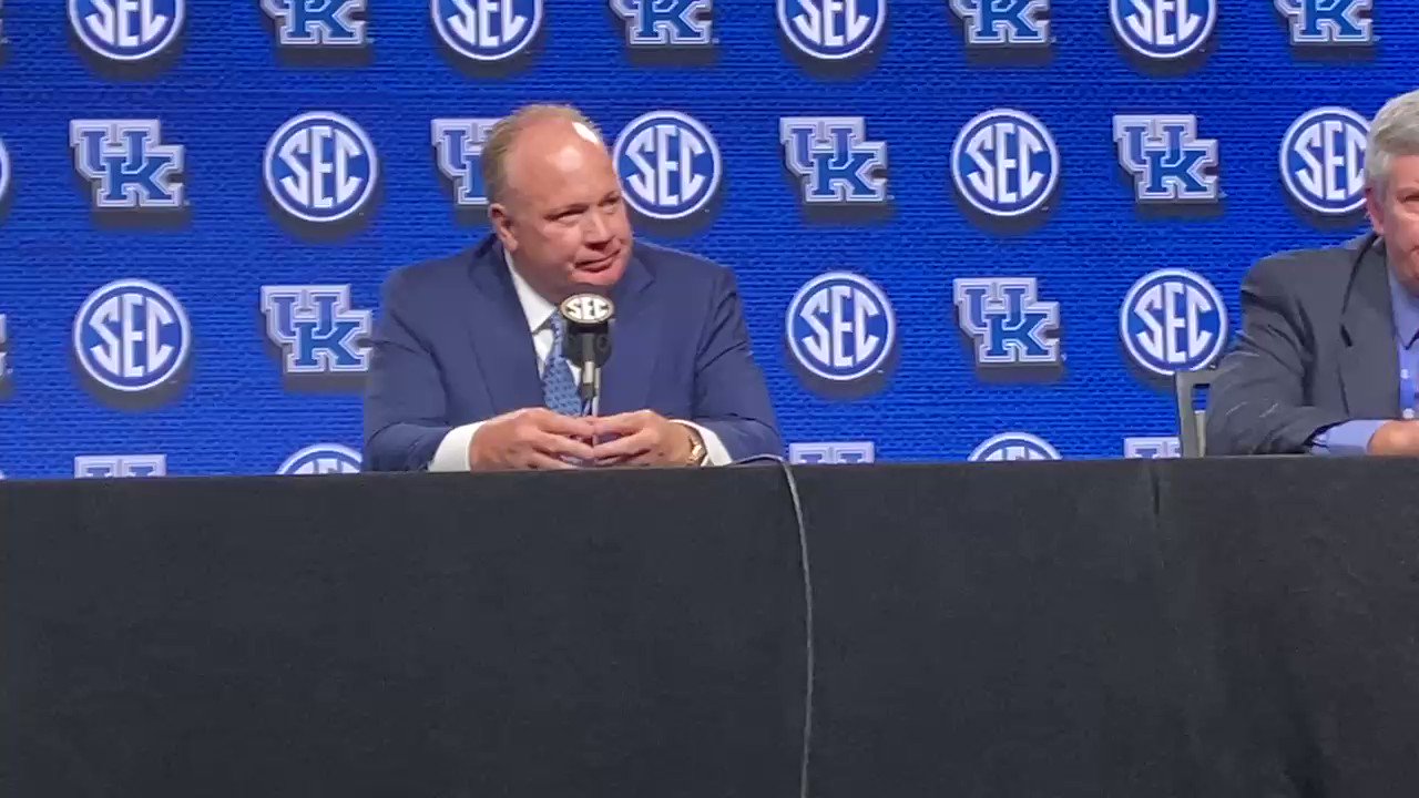 Colton Sulley on Twitter "Kentucky coach Mark Stoops on Sooners coach