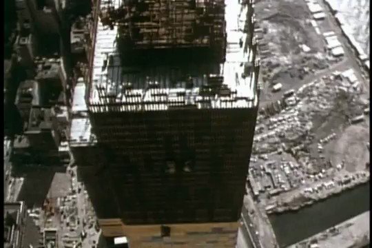 WTC New York Twin Towers Construction. 

To think people want to believe that some small fires on a couple of floors brought this steel building down? Really?

9/11 was an attack on human consciousness and the trauma based mind control, along with perception management techniques… https://t.co/EUMMiGCPaO https://t.co/7becy25sVx