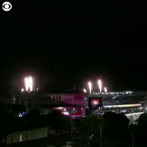 WORLD CUP KICK-OFF: Fireworks lit up the sky in Auckland, New Zealand, in honor of the opening ceremony of the FIFA Women's World Cup on Thursday (7/20). People were seen dancing in illuminated outfits also in celebration. https://t.co/rE6VWM9qAg