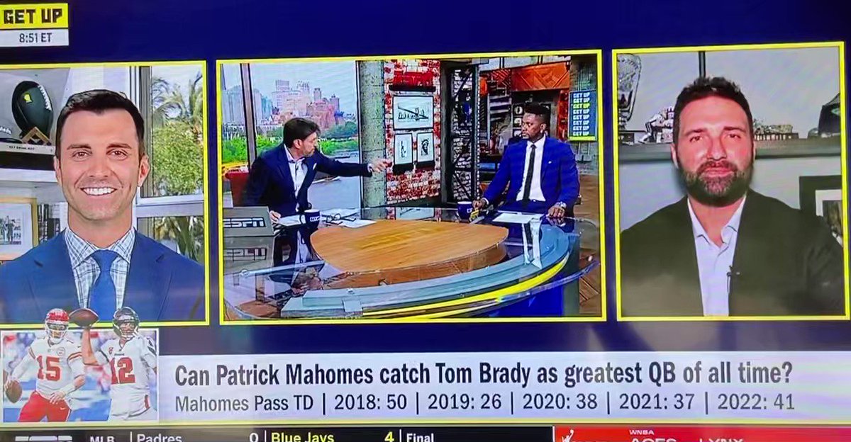 Who the fuck is @HDouglas83 anyways? Mahomes is better with 4 Rings?? Maybe someone should explain this to him….

Tom Brady

-14 Conference Championship appearances (8 consecutive 2012-2019)

-10. Super Bowl appearances. 

-7 Super Bowl Rings 

-5 Super Bowl MVPs https://t.co/WJ4UFvzj9r