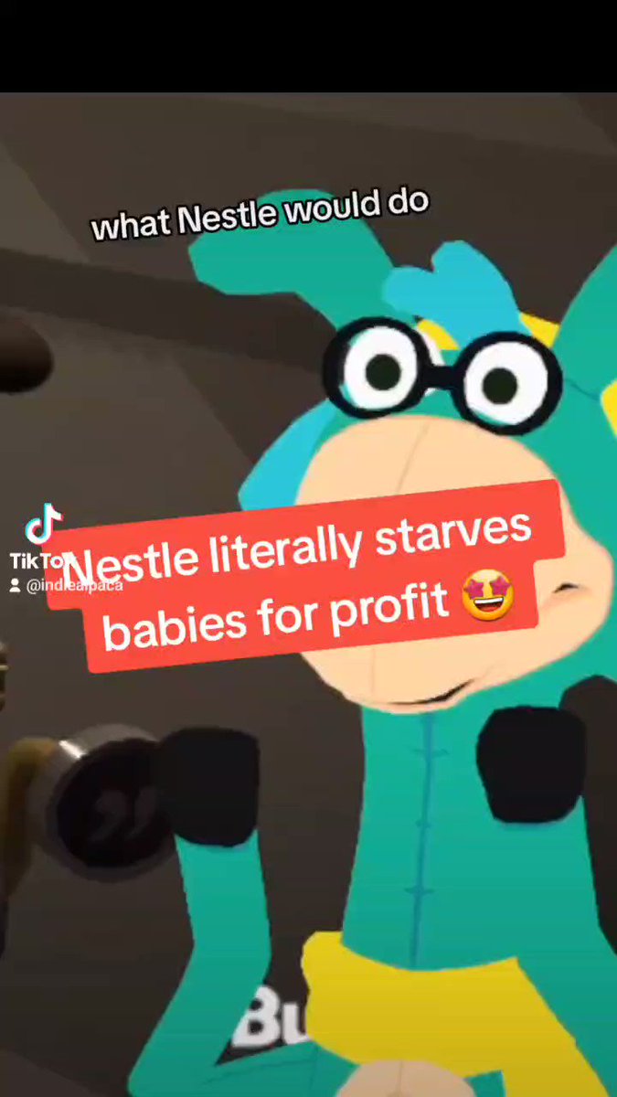 RT @IndieAlpaca: The baby formula industry is a very normal business and has never done anything evil ever :) https://t.co/ESeQwrXkTV