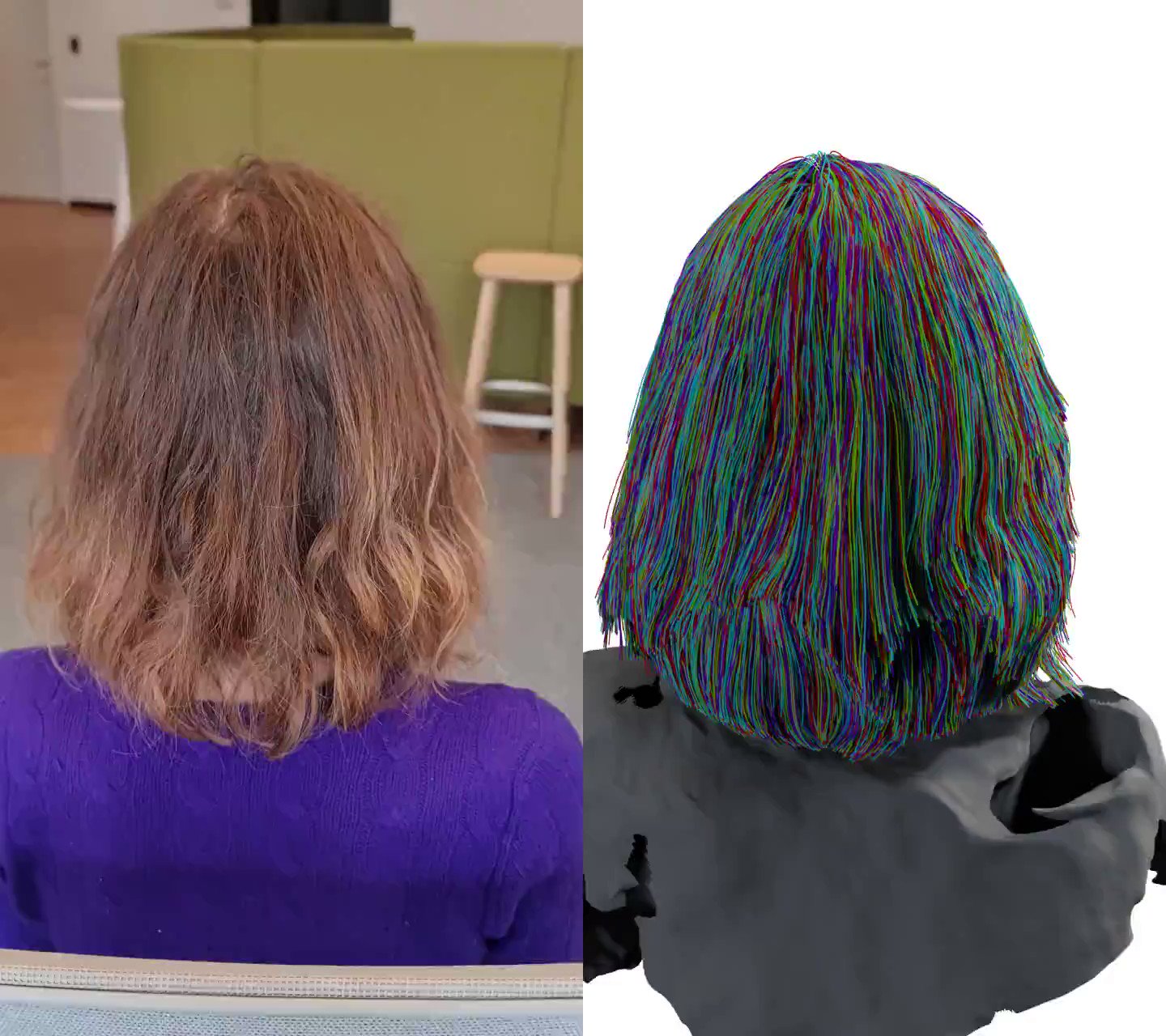 AK on Twitter "Neural Haircut StrandBased Hair
