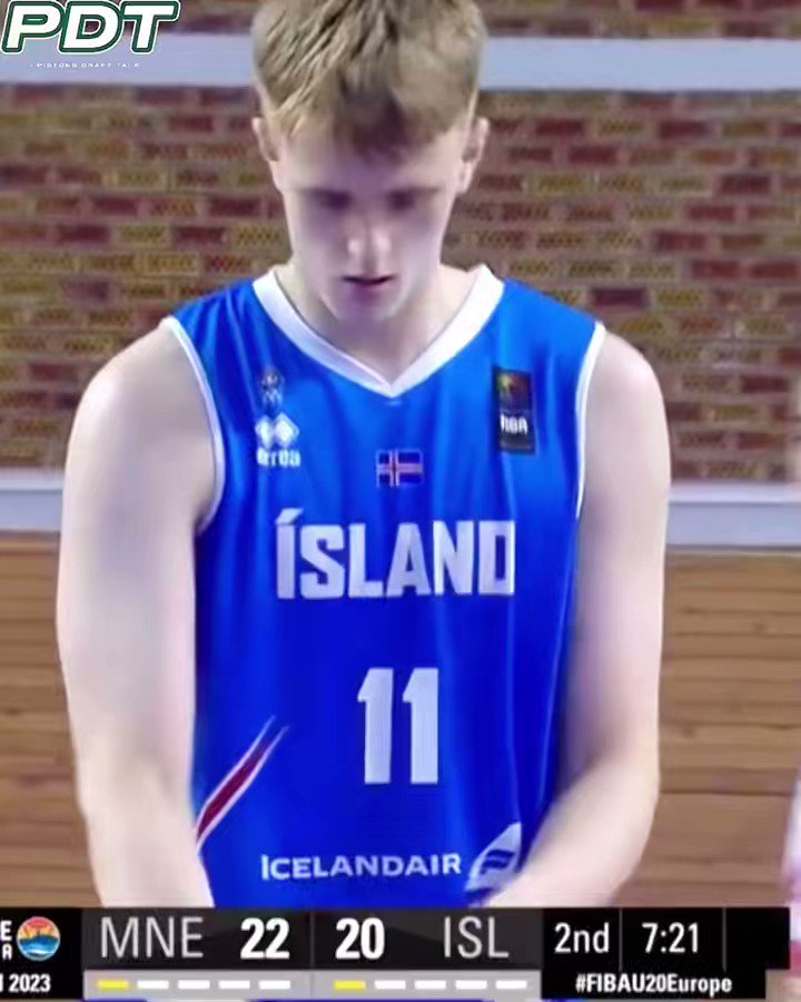 Pistons Draft Talk on Twitter: "6’9 Almar Atlason got busy in U20s