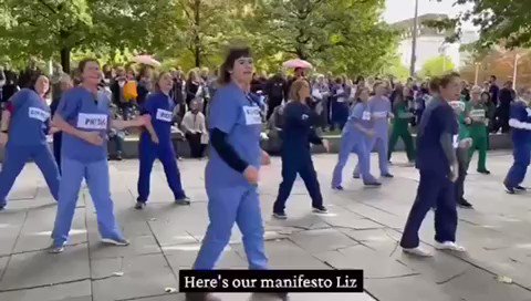 RT @LeftismForU: The dancing TikTok nurses are back - this time to save us from climate change.
https://t.co/6e5u3eZlMp