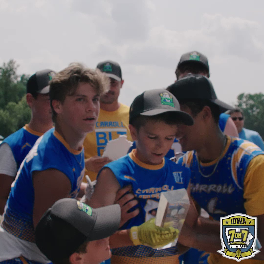 RT @iowa7v7football: The Chargers are your 14u D2 CHAMPIONS!!

#Iowa7v7State | #RealFunFootball https://t.co/ElEMNub7wl