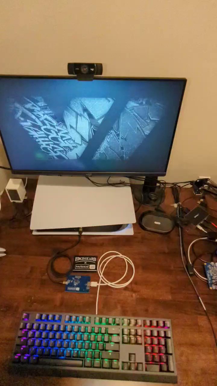 keyboard.gg on Twitter: "LET'S GO!!!!!!! PS5 + SF6 ON A KEYBOARD