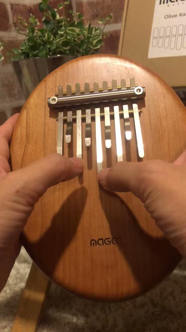 Magadi M30 ボックスタイプ クロマチックカリンバ（M30-Kalimba