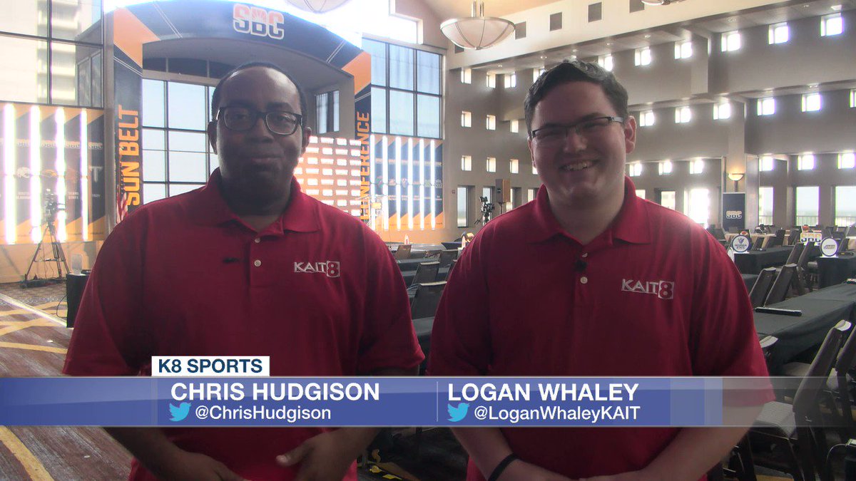 .@LoganWhaleyKAIT and I are in New Orleans ahead of Sun Belt Football Media Days.

We predict the West Division and break down Arkansas State entering 2023.

See more coverage from New Orleans here: https://t.co/Ixkeimgk6m https://t.co/ZAfOb752lG