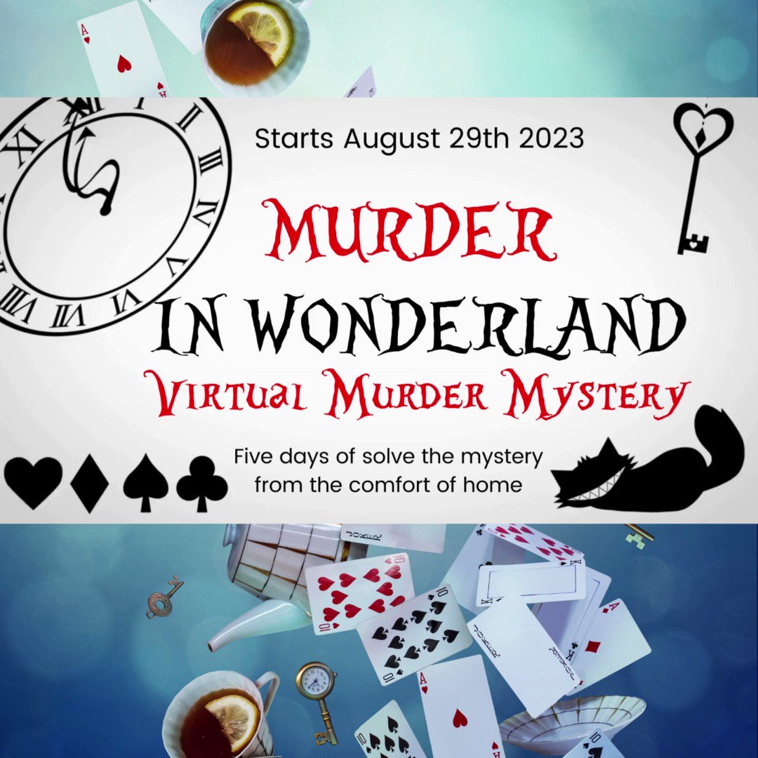 Can you solve the mystery and claim the prize?

*Play from the comfort of your home
*Daily emails containing footage and clues
*Live Zoom interrogation of Wonderland characters on the Saturday night

Charity Fundraiser for @MedicalDetectionDogs 

https://t.co/CGrKi4rA1F #win https://t.co/dALwtoZ8pU