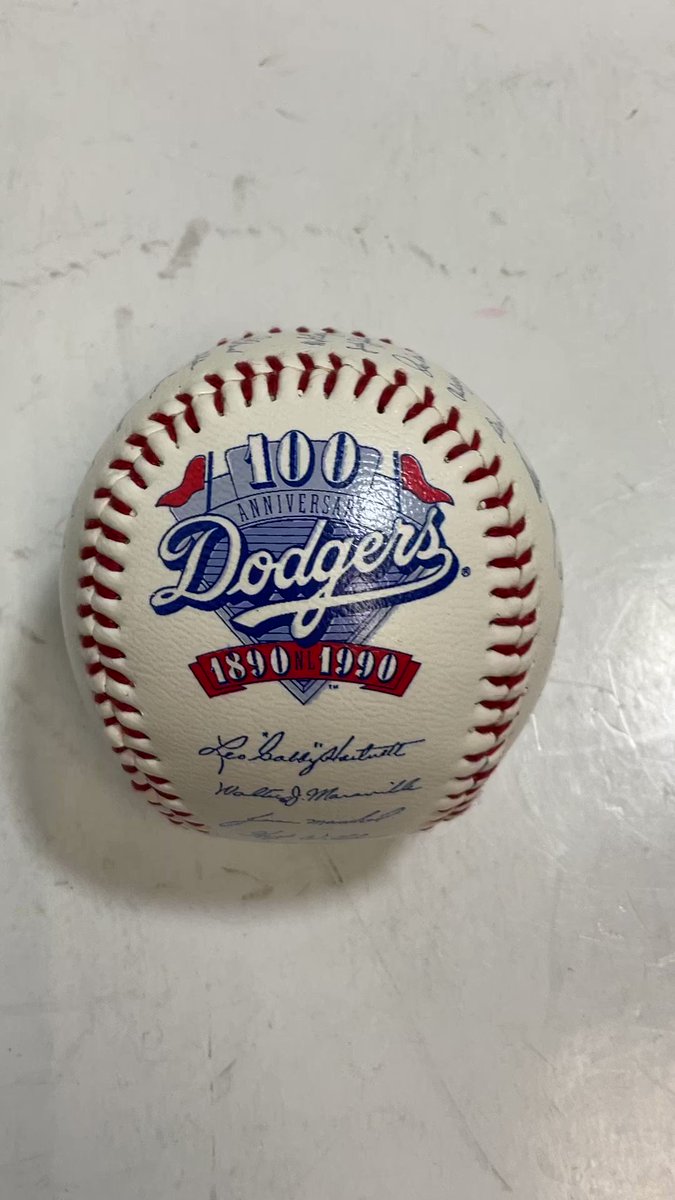 Farmer John Dodgers 100 Years Facsimile Multi Signature Baseball Ball

https://t.co/WlpfGAZwtI https://t.co/tOe1PQoAGf