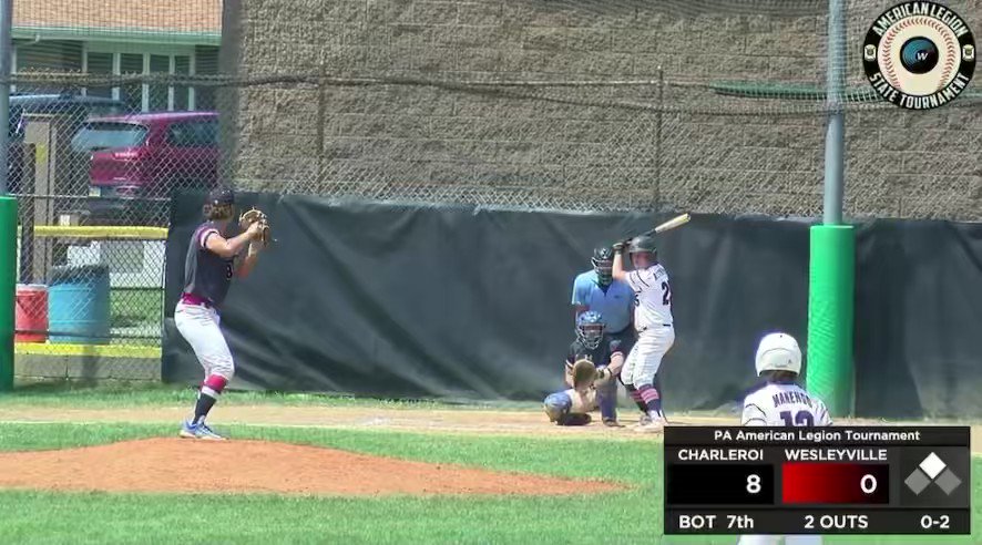 RT @WestmorelandSN: American Legion Baseball State Tournament
FINAL: Gm. 9 Charleroi 8 Wesleyville 0 https://t.co/PfRE1WGCtF