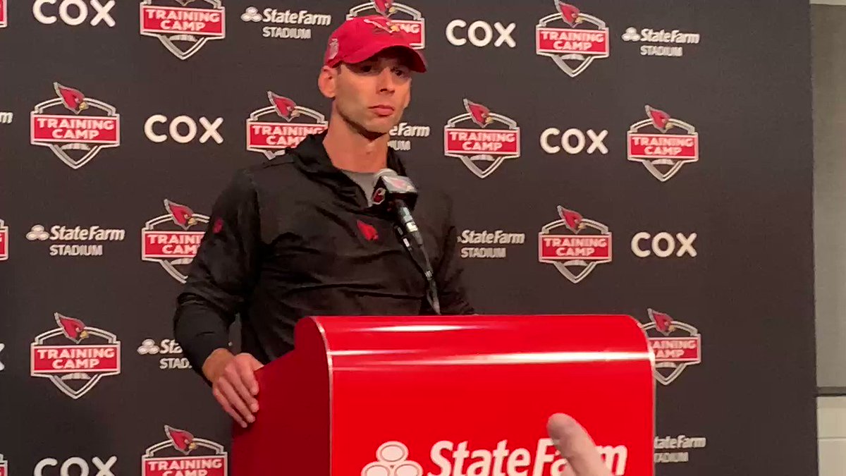 “He has good days, he has bad days.” Gannon gives update on Kyler Murray who will start the season on the Physically Unable to Perform list. https://t.co/2IvQcJbaJu https://t.co/UQxAhPtIOe